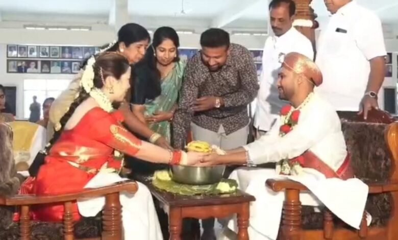 Chikkamagaluru youth marries Chinese woman in traditional Hindu ceremony