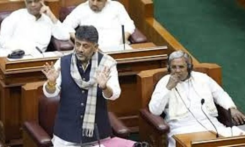 Chief Minister chair tussle echoes in Karnataka Assembly as DK Shivakumar responds to speculation