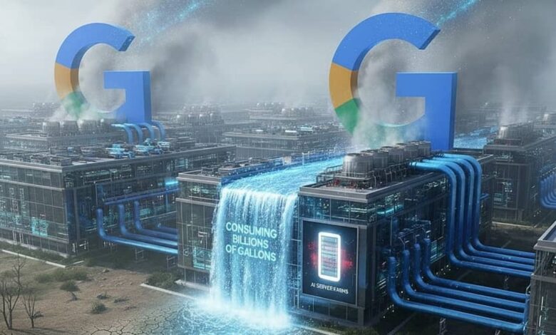 Google’s growing water footprint raises sustainability concerns