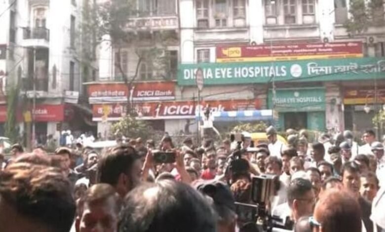 Clashes erupt between TMC and BJP workers in Kolkata ahead of PM Modi rally