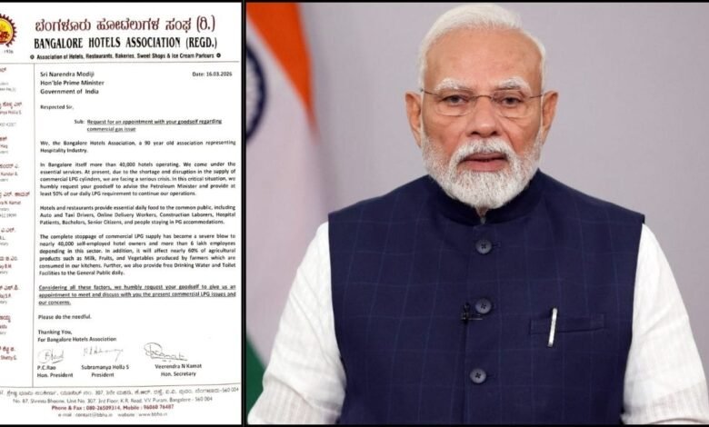 LPG shortage hits Bengaluru hotels: Association writes to pm seeking urgent intervention