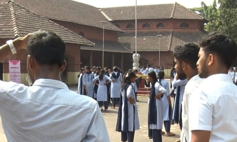 Political clash erupts at Mangaluru college after budget announcement on student union polls