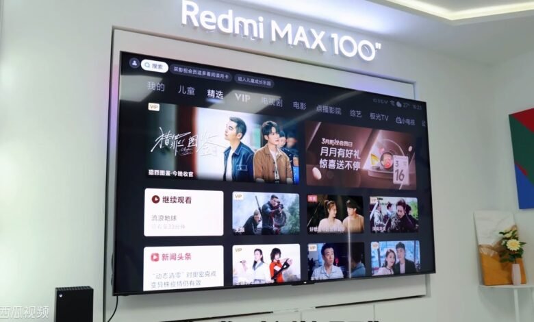 Redmi 100 Inch Smart TV Launched With Massive Display and Premium Home Theater Experience