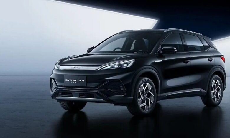 BYD Introduces Updated Atto 3 With Extended Range and Fast Charging Technology
