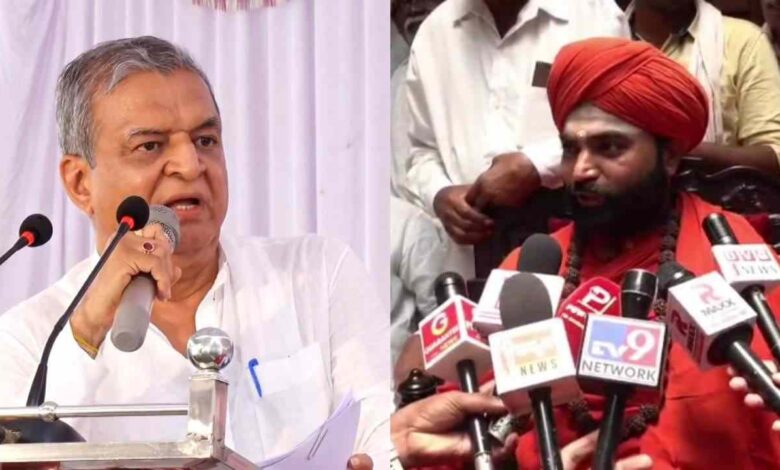 High drama at Harihara panchamasali mutt over accounts row, clashes erupt between factions