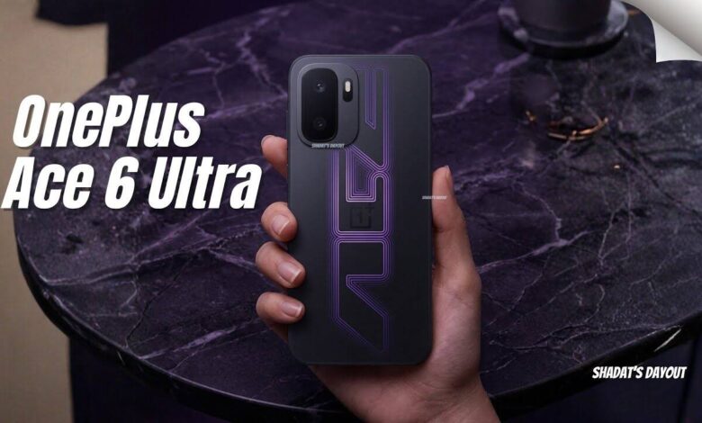 OnePlus Ace 6 Ultra Debuts With Massive 8600mAh Battery and Flagship Performance Focus