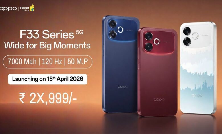 Oppo F33 Pro 5G Launch in India Brings 7000mAh Battery and 50MP Cameras at Mid Range Price