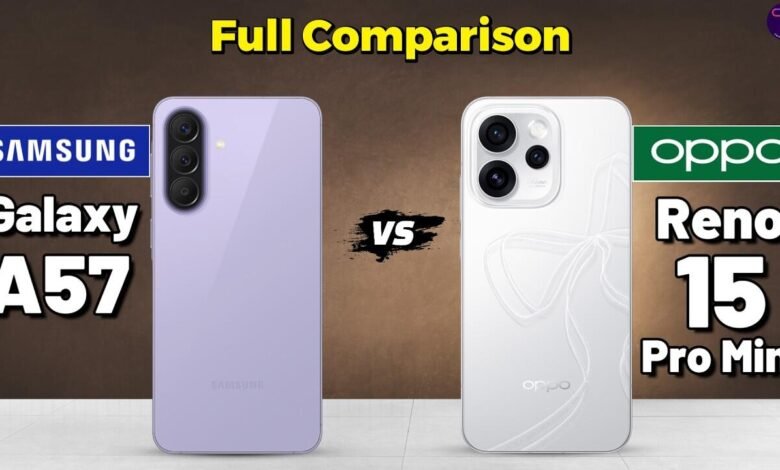 Samsung Galaxy A57 5G Takes on Pixel 10 and Oppo Reno 15 Pro Mini in Premium Midrange Battle