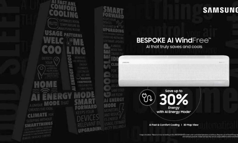 Samsung Introduces Bespoke AI WindFree Pro Air Conditioner with Smart Cooling Features