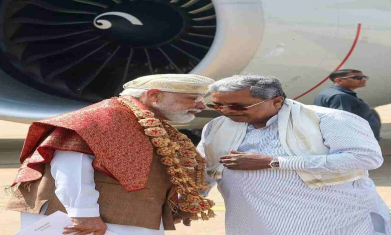 Siddaramaiah submits 18-point memorandum to Modi, seeks 56% reservation and major infra push