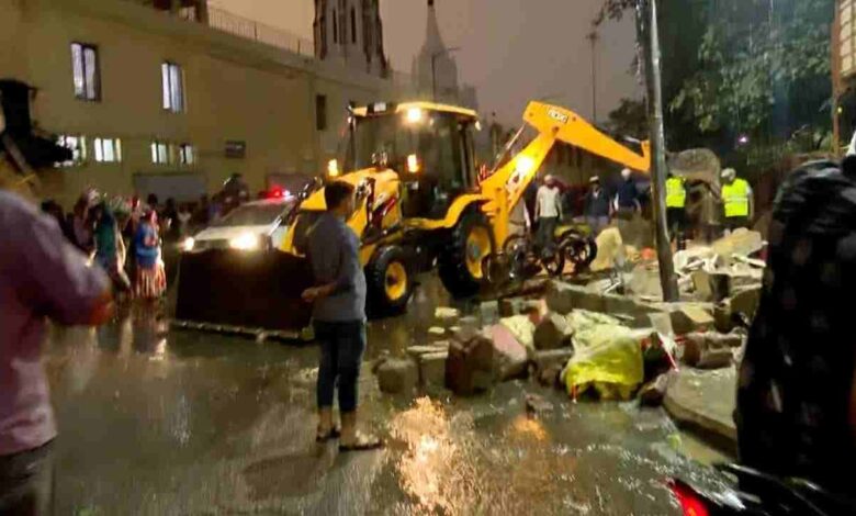 Sudden rain havoc in Bengaluru: 8 dead after wall collapse near bowring hospital