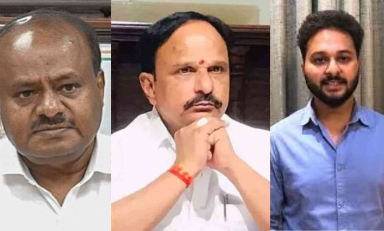 Sudhakar health row turns political as jds hits back at son’s video
