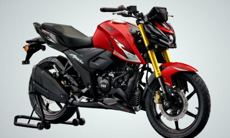 TVS Motor Launches New Apache Motorcycle With 160 CC Engine Starting at Rs 1.12 Lakh