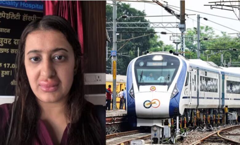 Vande Bharat Train Food Complaint After Woman Reports Allergy Following Meal