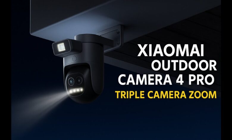 Xiaomi Launches Smart Camera 4 Max Zoom Edition with Dual AI Cameras and Advanced Monitoring Features