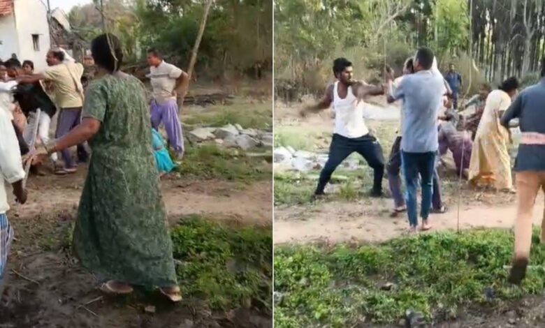 Village clash in hassan escalates over road dispute; Assault allegations trigger outrage