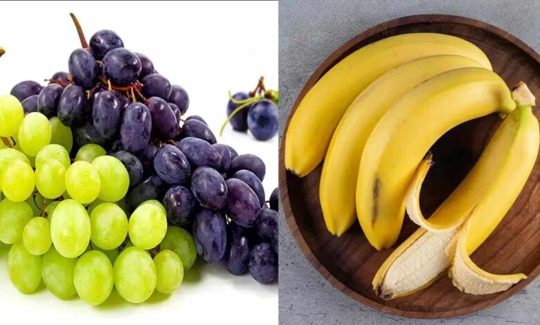 Grapes vs Bananas Which Fruit Is Better for Health A Closer Look at Sugar and Nutrition Balance