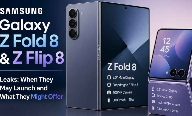Samsung Galaxy Z Flip 8 Leak Hints at Crease Free Folding Display Upgrade