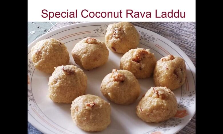 Soft and Delicious Coconut Rava Laddus Become a Favorite Homemade Sweet for Every Occasion