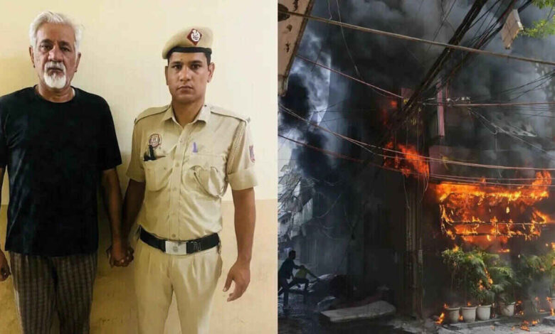 Hotel Owner Held After Delhi Fire Kills 21 as Authorities Launch Major Safety Crackdown