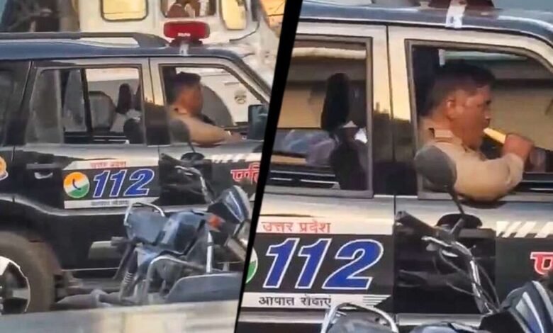 Kanpur Constable Suspended After Allegedly Taking Free Food from Street Vendors