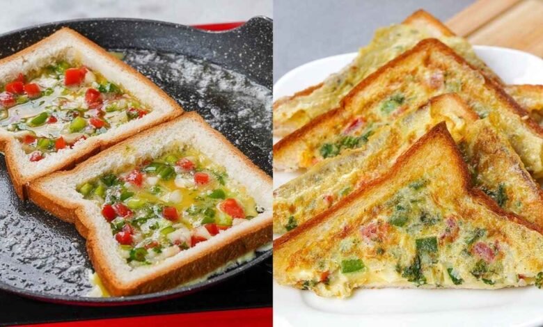 Quick School Lunch Box Recipe Bread Omelette Kids Will Love in Minutes