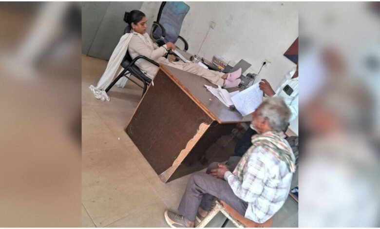 Rajasthan Woman Constable Suspended After Viral Photo Sparks Public Outrage