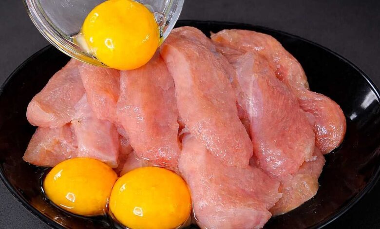 Simple Egg Trick Turns Chicken Breast Juicy and Soft Instead of Dry and Rubber Like Texture