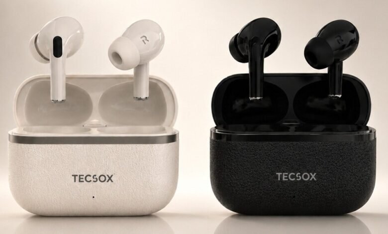TecSox Moon Earbuds Debut in India With 30 Hour Battery Life and Low Latency Audio