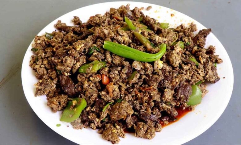 Traditional Goat Blood Curry Known as Nalla Kura Boosts Strength and Blood Levels When Cooked Safely