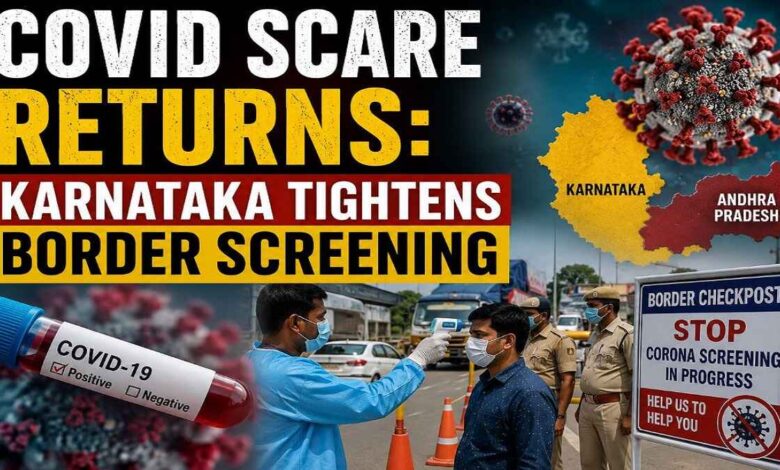 COVID Scare Returns: Karnataka Tightens Border Screening