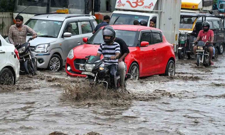 Delhi Hit by Heavy Rain as Orange Alert Issued Across Parts of the City