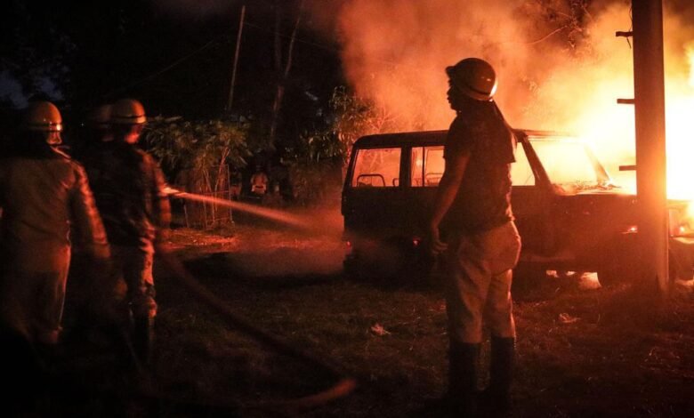 Fresh Tribal Clashes Erupt in Manipur as More Than 20 Houses Are Burned