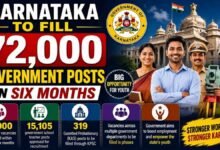 Big Job Boost: Karnataka to Fill 72,000 Government Posts in Six Months