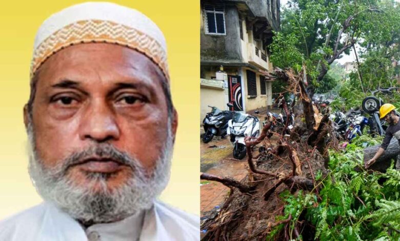 Man Killed After Tree Falls on Shop During Heavy Rains in Mumbai