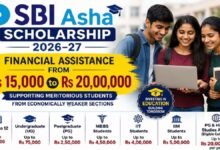 SBI Asha Scholarship 2026–27 up to Rs 20 Lakh: Eligibility, Benefits and other details