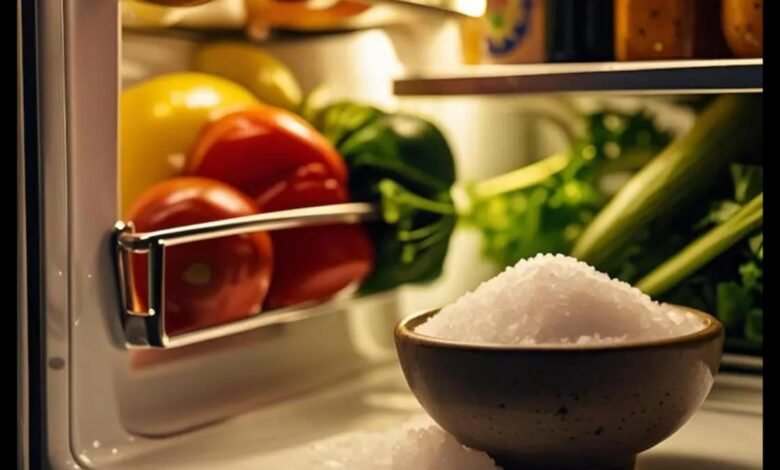Simple Kitchen Salt Trick Keeps Refrigerator Fresh and Odor Free During Rainy Season