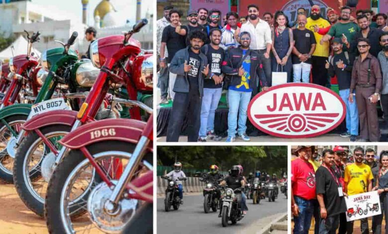 Vintage Jawa and Yezdi Motorcycles Steal the Spotlight as Bengaluru Hosts Global Riders Celebration