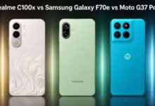 Vivo T5e vs Realme C100x vs Samsung Galaxy F70e 5G Which Budget Phone Offers Better Value Under Rs 15000