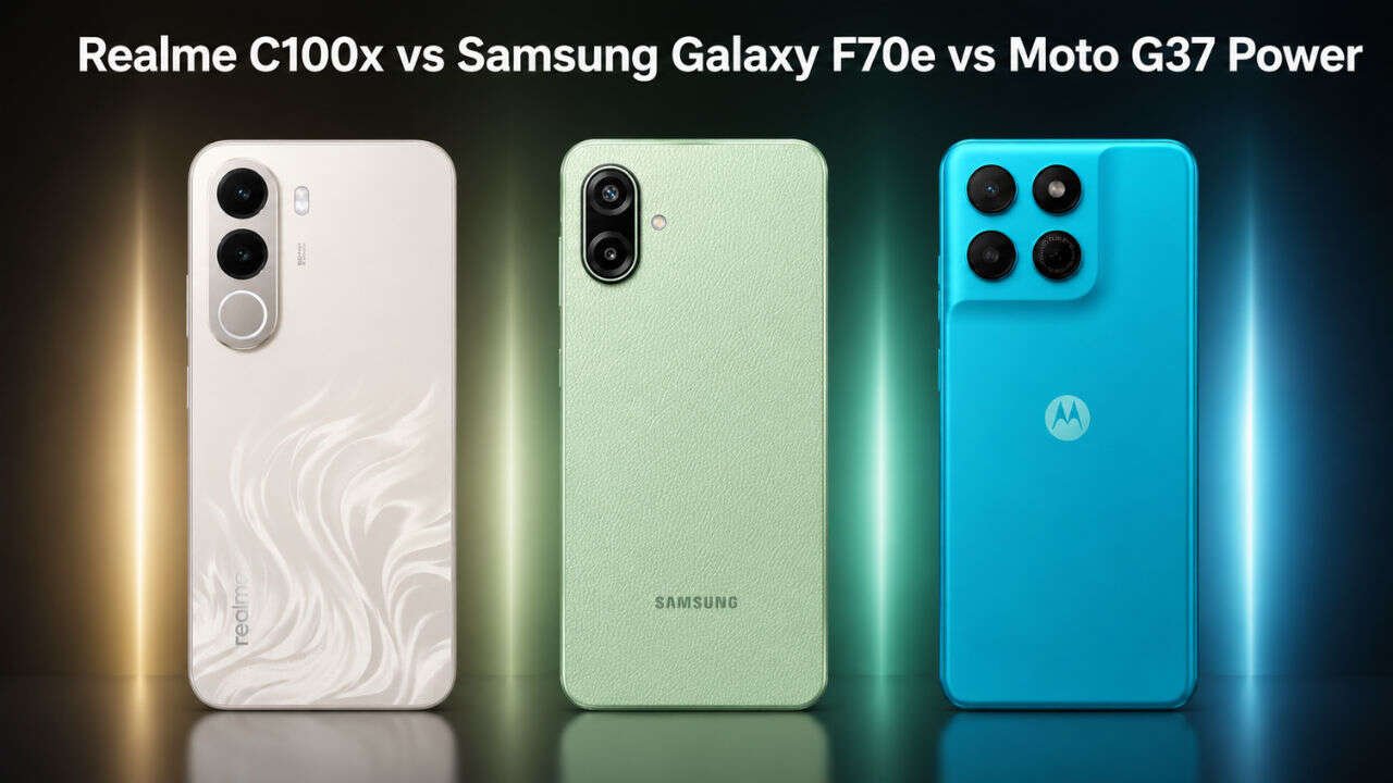 Vivo T5e vs Realme C100x vs Samsung Galaxy F70e 5G Which Budget Phone Offers Better Value Under Rs 15000