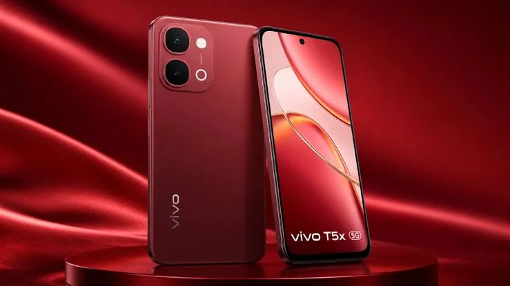 Vivo T5x 5G Fusion Red Edition Debuts in India With Powerful Battery and Performance Focus