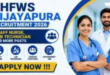 DHFWS Vijayapura Opens Recruitment for 26 Nursing Laboratory and Pharmacy Officer Posts