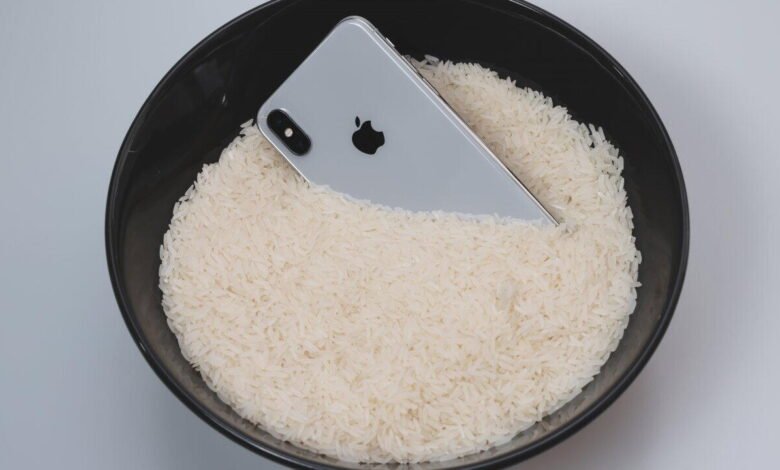 Do Indians Really Save Water Damaged Phones in Rice
