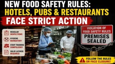 New Food Safety Rules: Hotels, Pubs & Restaurants Face Strict Action