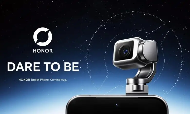 HONOR Robot Phone Launches in China With 200MP Cameras and Moving Gimbal