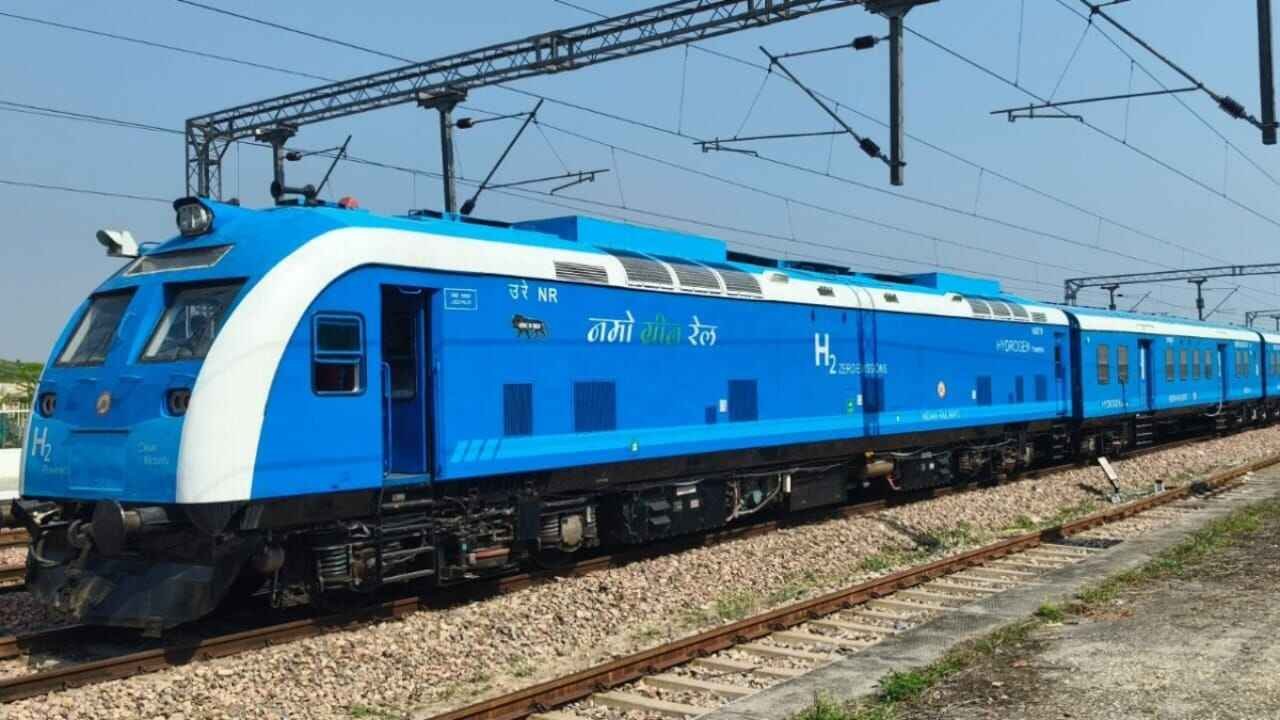 India Launches Its First Hydrogen Powered Train in Haryana With a Major Push for Clean Rail Technology