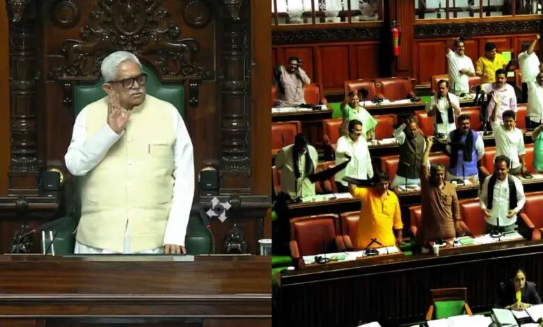 Karnataka Assembly Speaker Invites Opposition To Well Amid Protest Row