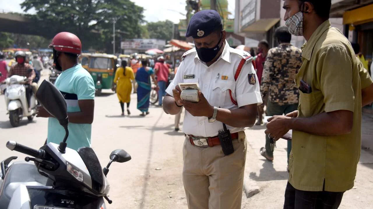 Karnataka Police Warn Officers After Traffic Rule Violation Videos Trigger Public Outrage