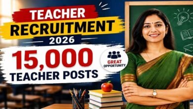 Karnataka Teacher Recruitment 2026: Online Applications Begin for 15,000 Posts