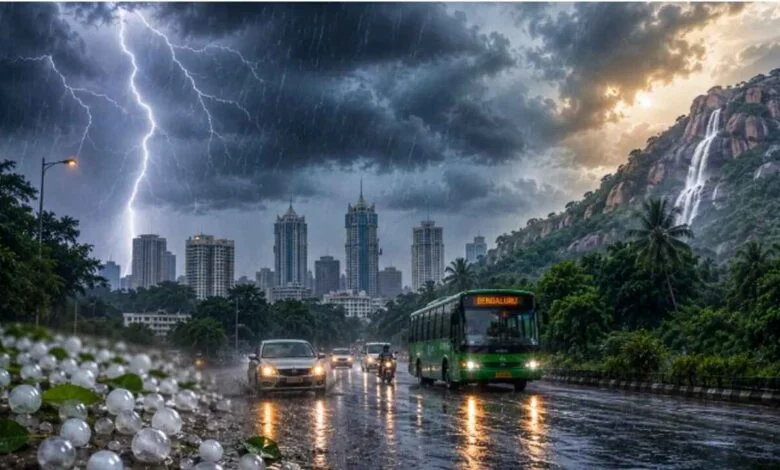 Karnataka Weather Forecast Rain And Strong Winds Expected Across Several Districts